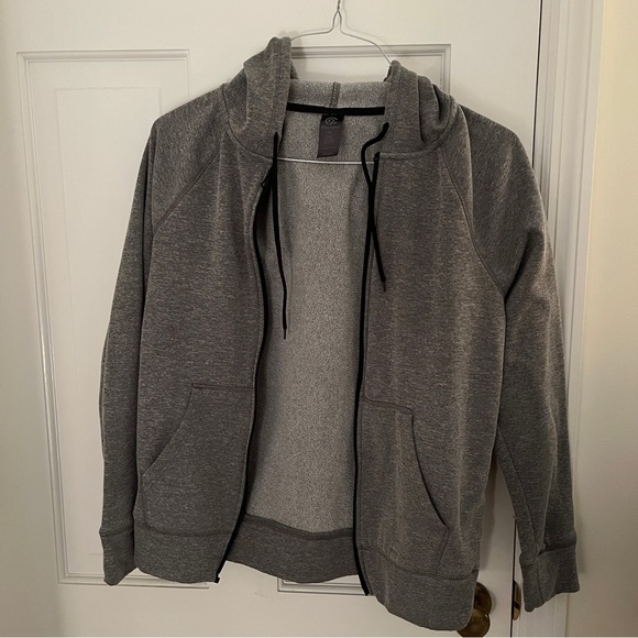 Champion Tops - Champion Gray Zip Up Jacket